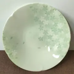 宇野千代　桜の花柄　陶器製皿