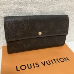極美品 60 LOUIS VUITTON ルイヴィトン 長財布 三つ折り ov9 - メルカリ