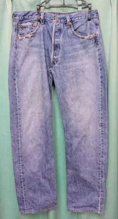 LEVI'S 501 ダメージ加工 ストレートデニム ジーンズ リーバイス