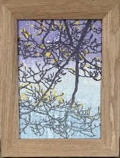 美術工芸画 幸運を招く朱竹画 安田酔竹 - メルカリ