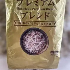 はくばく　プレミアムブレンド　国産100%発芽もち麦+16雑穀　12個のサムネイル