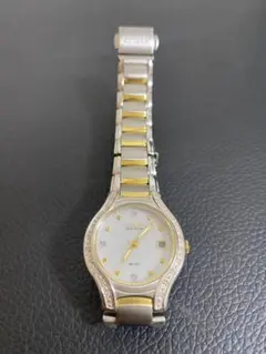 CITIZEN　腕時計　エコドライブ　ソーラー　シェル　3pダイヤ　格安