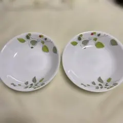 アメリカ製.軽く.破れ難いCORELLE コレール グリーンブリーズ 深皿 2枚のサムネイル