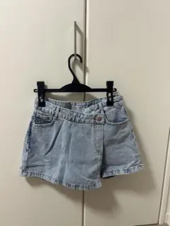 ZARA ライトブルーデニムショートパンツ Mサイズ