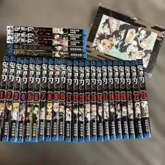 鬼滅の刃　漫画　全巻　特典　公式ファンブック　吾峠呼世晴　短編集　小説　セット