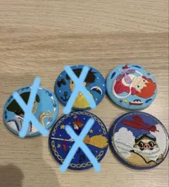 スタジオジブリ刺繍缶バッジ