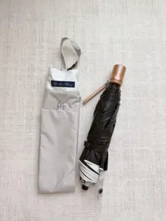 芦屋ロサブラン ネイビー チュールドット柄 晴雨兼用長傘 - メルカリ