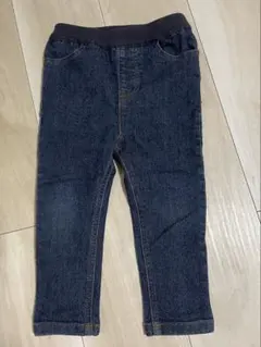90cm ダークブルー デニムパンツ