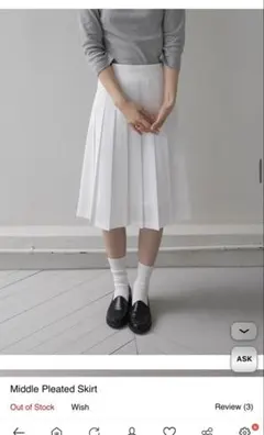 OHOTRO プリーツスカートのサムネイル