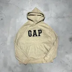 GAP フリース フーディー　ベージュ