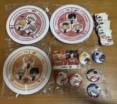 ハイキュー くら寿司 オリジナル寿司皿 缶バッジ