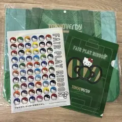 TOKYO VERDY トートバッグ　クリアファイル2枚