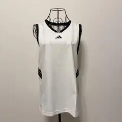 adidas バスケ ジャージ ノースリーブ JN0337 S