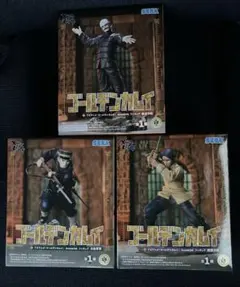 ゴールデンカムイ XrossLink 鯉登少尉 月島軍曹 鶴見中尉 フィギュア