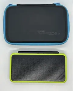 【ジャンク】 new NINTENDO 2DS LL ライム×ブラック　本体