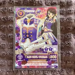 最終値下げ】アイカツ 紫吹蘭 ハイパープルパレードコーデ アニメ柄 3