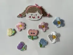 ワッペン刺繍シール アイロン不要アップリケ DIY服 パッチ 補修 9枚セット