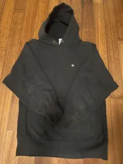 90'Champion Reverse Weave パーカー XLブラック