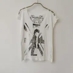 MURUA プリントTシャツ ホワイトのサムネイル