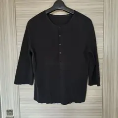 23AW ババグーリ ラムウールニット 縮絨ニット ブラウン ヨーガン
