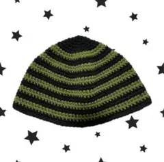 【月末SALE】ハンドメイドクラッシャーハット/ビーニー/男女兼用