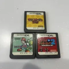 DSソフト マリオパーティ マリオVSドンキ2 ヨッシーアイランド 3本セット