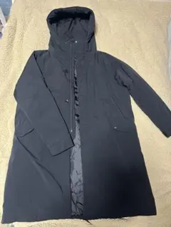 NANO UNIVERSE 中綿フーデットロングコート　L