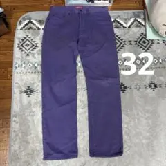 Supreme Washed Regular Jeans 17ss パープルのサムネイル