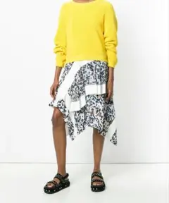 3.1 phillip lim♡アシンメトリープリントスカートUS8大きいサイズのサムネイル