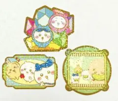 ちいかわ キラキラダイカットステッカー ちいかわ　ハチワレ　うさぎ　ラッコ