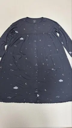 gelato piqueジェラートピケ マタニティパジャマ 星月雲柄　ネイビー