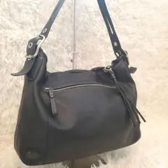 ⭐美品⭐COACH SOHO ショルダーバッグ タッセル ブラック