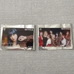 TWICE BETTER カード