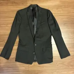 ato テーラードジャケット 黒 ブラック 44