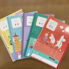 小学生用学習帳 ムーミン ノート 5冊セットのサムネイル