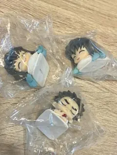 鬼滅の刃　おねむたん　ガチャガチャ3体セット