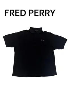 カ*ズ様 FRED PERRY 黒 ポロシャツ
