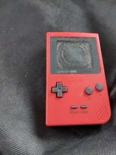 Nintendo ゲームボーイポケット レッド⚫️ジャンク　 本体