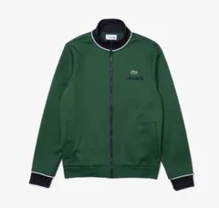 LACOSTE　ジャケット　 スポーツ ジップスウェットシャツ　グリーンのサムネイル