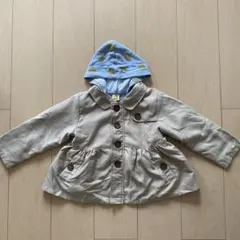 moujonjon フード付きジャケット 100cm トレンチコート