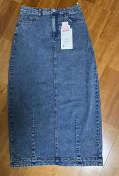 新品未使用　しまむら　デニムスカートのサムネイル