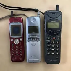 折りたたみ式携帯電話 4台セット ジャンク - メルカリ
