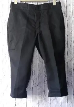 【名作】BEDWIN × Dickies センタープレス ハーフ パンツ 2 黒のサムネイル