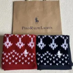 ラルフローレン☆タオルハンカチ2枚セット　ラスト1点です！