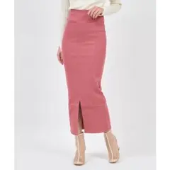 ロイヤルパーティー　ガムストレッチ　タイトスカート　ピンク