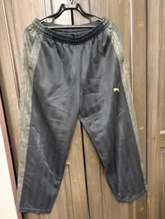 PUMA ジャージパンツ M 黒/シルバー