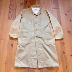 YAECA ベージュ ステンカラーオーバーコート