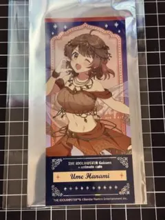 学園アイドルマスター アニメイトカフェ 花海佑芽 箔押しチケットカード