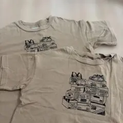 O&G スニーカーボックスプリント Tシャツ 2枚セット 110 120のサムネイル