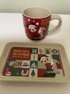 ディズニー　クリスマス　2025 スーベニア　カップ＆プレート